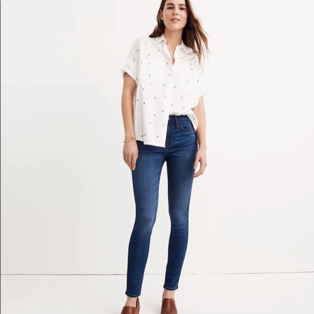 Madewell Roadtripper Hi-Rise Skinny Ankle Jeans - Picture 2 of 10